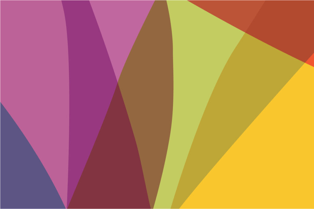 Overlapping Colors from the logo design